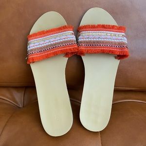 Size 8 boho flats